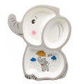 Melamine Kids Plate Section Multicolor with attractive Prints for Boys and Girls| Food Serving. 