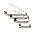 100\Pcs Base Pin for Badge, Safety Badge Pin Brooch Catch Bar Locking Pins Base Finding DIY Finding Jewelry. 