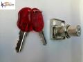 DRAWER LOCK 138-32 ( 19MM-3/4 WITH TWO COMPUTERIZED BRASS KEY IN 38MM-1-1/2INCH LONG NECK. 