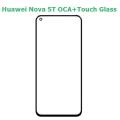 Huawei Nova 5T OCA + Touch Glass Digitizer Replacement Huawei Nova 5T (Only Touch Glass Not Panel). 