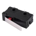 SPDT 3-Pin Micro-Limit Switch-40Pcs Micro-Limit Switch-Black&Silver. 