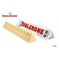 Toblerone White Chocolate 100g (Made in swiss) (𝐢𝐦𝐩𝐨𝐫𝐭𝐞𝐝 & 𝐨𝐫𝐢𝐠𝐧𝐚𝐥). 