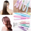 Travel Mini Hair Flat Iron Ceramic Plate Hair Straightener and Straightner , Mini hair straightener ,mini hair dryer ,mini hair curler , mini hair crimper , mini hair straightener. 