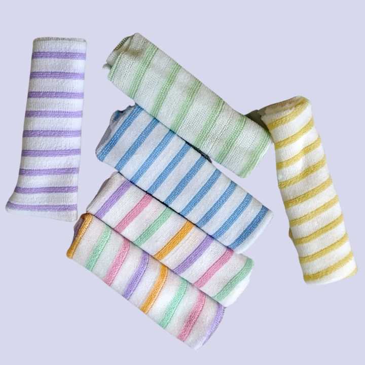 baby face towel pack of 6, baby accessories, baby face towel, baby face towel napkin, baby face towel soft and smooth, baby towel set