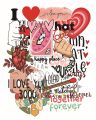 Multiple Love Stickers Of Your Choice Available in Single, Pack of 3, 5, 8. 12, 15 Best Quality Aesthetic Cool Stickers For Lovers. 