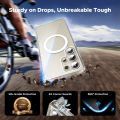 UGREEN Crystal Clear Original Series Magnetic Mobile Phone Case Magnetic Type Transparent for Samsung S25 Ultra Case. 