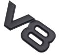 1x Metal V8 Emblem Car Engine Logo V-8 Turbo Racing. 