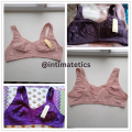Front Open Cotton Bra for Women Button Closure, Wire Free Bralette with Adjustable Straps, U-Shaped Back, Plus Size, Comfortable Seamless Design. 