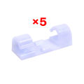 5pcs Self Adhesive Cable Organizer Clips Cable Management For Home Garage Office Cord Holder USB Charging Data Line Bobbin Winder. 