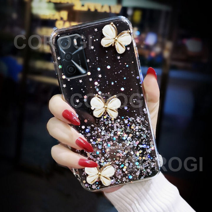 For%20OPPO%20A16%20/%20OPPO%20A54%20Cover%20Fashion%203D%20Diamond%20Butterfly%20Shiny%20Glitter%20Starry%20Space%20Phone%20Case%20Clear%20Soft%20TPU%20Silicone%20Shockproof%20Protective%20Back%20Cover%20-%20Image%204