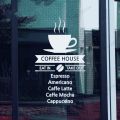 Coffee Shop Sign Quotes Espresso Americano Caffe Latte Mocha Cappuccino Italian For Business Shop Restaurant Cafe Rb246. 