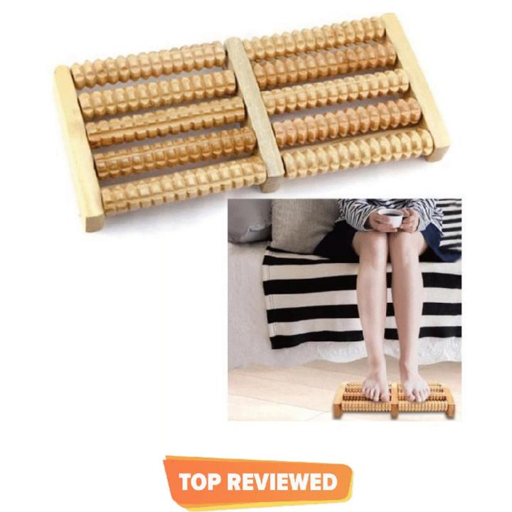 Traditional Foot Massager Wooden Roller Massager Without The Need Electricity Massage Relaxation