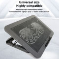 N99 2 FAN COOLING PAD WIHT TWO USB AND LIGHT. 
