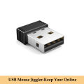 Wireless Mouse Jigglers Mover Undetectable Automatic USB Port Shaker Wiggler for Laptop Keeps Computer Awake Mouse Movement. 