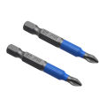 12Pcs Non-slip Magnetic PH1 PH2 PH3 PZ1 PZ2 PZ3 Electric Screwdriver Drill Bit. 