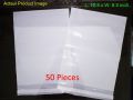 (12.5 +2 x 9.5 inch Flyers) A Grade Polythene Flyer without Pocket- Packaging Flyers - Plastic Flyer - Courier Flyer Bags - Sealable Packing Flyers. 
