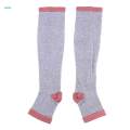 Womens Mens Compression Socks Support Stockings Gray XXL. 