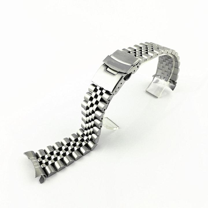 Aotelayer 20mm 22mm Diver Watch Stainless Steel Watch Band for Seiko