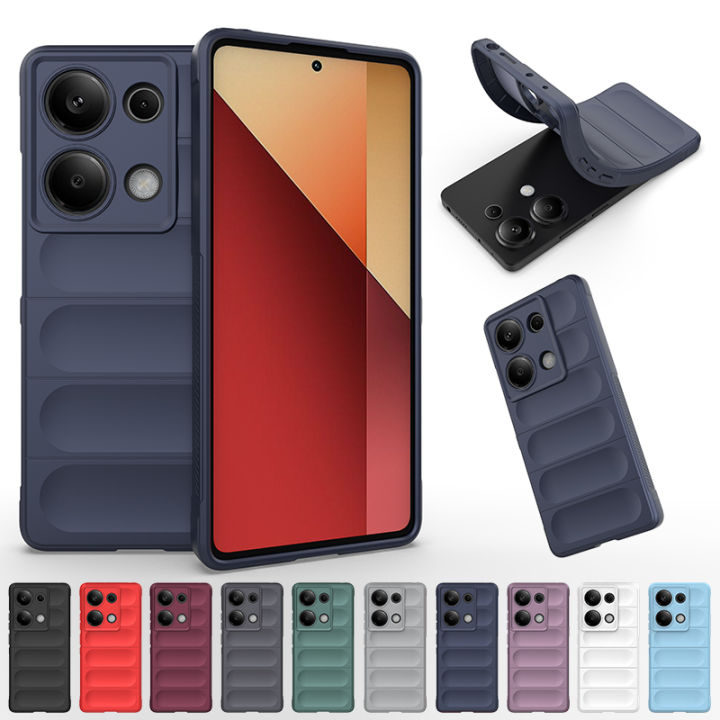 For Xiaomi Redmi Note 13 Pro 4G Case Camera Protection Shockproof Back Cover note13pro casing