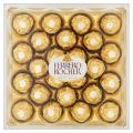 Ferrero Rocher Fine Hazelnut Chocolate 24 Piece Gift Box, Net Wt (300g) Made in Italy. 