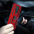 Casinglee For Lenovo K12 Note Case Shockproof Armor Stand with Holder Car Magnetic Ring Back Cover For Lenovo K12 Note Phone cases For girls and Boys. 