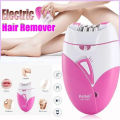 Kemei KM-189A Women Electric Epilator Shaver Rechargeable Epiilator. 