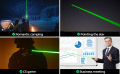 Green Laser Pointer Torch/ Long Range LED Flashlight Laser & Multi-Functional Star Disco party birthday party BBQ OR FAMILY Night Camping Lights Modes With Rechargeable Battery For Long Lasting Backup Survival/High Quality Built in With Water & Shockproof. 