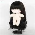 Black Curly Hair Doll Long Replacement Fashion Doll Decor Sturdy Doll. 