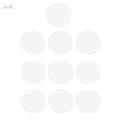 10psc Lots Watch Crystal 1.0mm Thick Flat Clear Glass 30mm 30mm. 