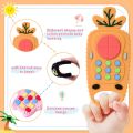 TYRY.HU 1Pc Baby Silicone Teether Remote Control Shape Teether Rodent Gum Pain Relief Teething Toys Sensory Educational for Kids. 
