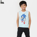 The Shop - Sonic Tank Top Sando For Boys & Girls Kids, 1 Years To 11 Years - AB-STH1. 