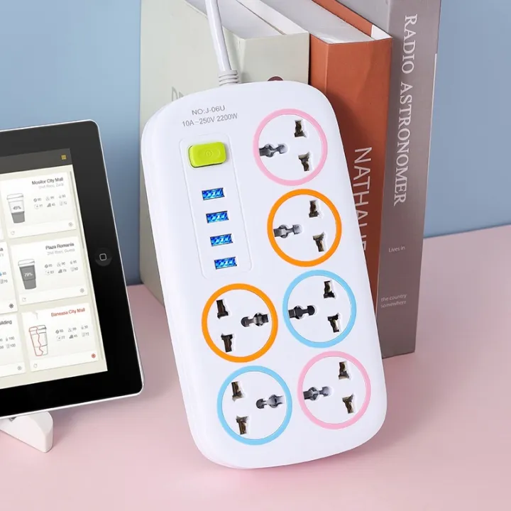 Tolsen%20Power%20Universal%20Socket%20Extension%20Cord%20With%206%20Outlet%20and%204%20USB%20Port%20Moveable%20Multi%20Function%20Socket%20Extension%20Socket%20-%20Image%202
