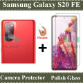 Samsung Galaxy S20 FE Glass Protector Tempered Glass Screen Protection Polish Glass + Back Camera 9H Gorilla Flexible Protector For Samsung Galaxy S20 FE. 