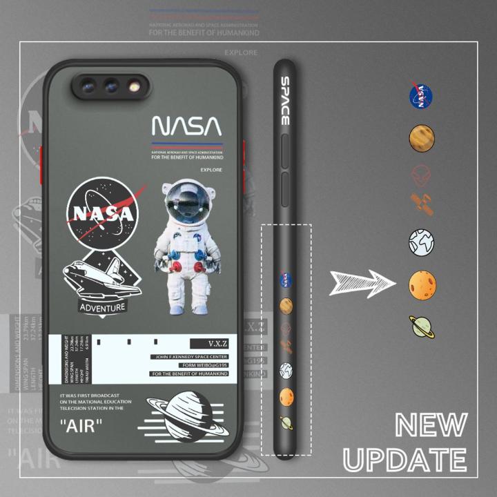 UCUC for OPPO A3S Back Cover Handsome Astronauts Side Printed