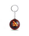 Superman 3D Rotating Red & Black Key Chain. 