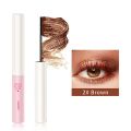 Waterproof Black Brown Mascara Lasting Matte Quick Dry Ultra-fine Brush Lengthening Eyelash Mascara Lash Extension Makeup Tool. 