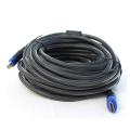 HDMI Round Cable 25 Meter HD Quality Braided HDMI Cable - Black And Blue. 