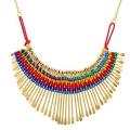 Handmade Funky Thread Choker Necklace. 
