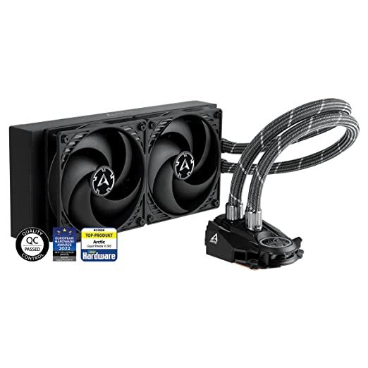 ARCTIC Liquid Freezer II 240 - Multi Compatible All-in-One CPU AIO Water Cooler, Compatible with Intel & AMD, Efficient PWM  Controlled Pump, Fan Speed: 200-1800 RPM, LGA1700 compatible -
