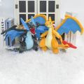 CGGJNUOH 16 Styles Pokemon Mega Charizard X Y Soft Plush Toys Cute Anime Figure Shiny Gigantamax Rayquaza Charizard Stuffed Peluche Dolls. 