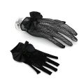 Elegant Mesh Bow Wedding Flower Girls Gloves Birthday Ceremony Party Lace Pearl Child Girl Princess Gloves. 