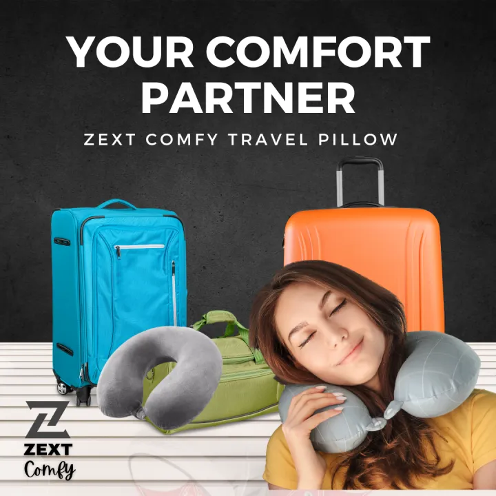ZEXT%20COMFY%20U%20Shape%20Travel%20Neck%20Pillow%20Soft%20Polyester%20Car%20Airplane%20Neck%20Cushion%20Multiple%20Color%20-%20Image%204