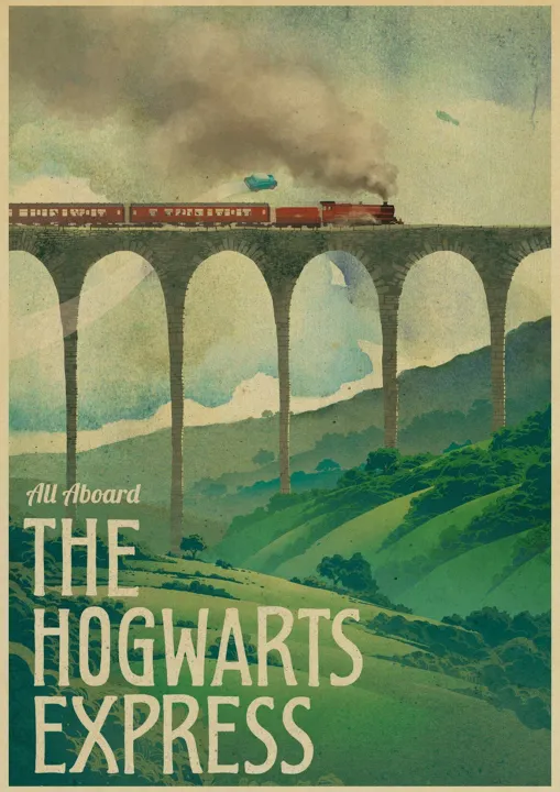 Harry%20Potter%20Series%20Hogwarts%20Enthusiasts%20Movie%20Posters%20Vinyl%20Paper%20Quotes%20Vintage%20Posters%20Home%20Room%20Art%20Painting%20Wall%20Poster%20-%20Image%202