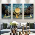 3 Pieces wall art wall decoration frame photo frames for wall picture frames wall decoration for room decoration items home decor items. 