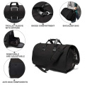 Convertible Duffle Garment Bag Oxford Fabric premium Quality Garment bag Travel Bag wrinkle-free water-resistant Travel Bag. 