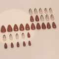 Menggh  PK（Buy 3, Get 1 Free）24pcs false nails（Please check the product details page before placing an order）. 