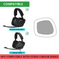 Ear Pads Ear Cushion Ear Cups Ear Covers Replacement for Corsair Void & Corsair Void PRO RGB Wired/Wireless Headset. 