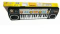 Musical Piano With Mic Electronic Keyboard With 32 Keys, 3 Tones, 8 Rhythm Best Quality For Kids. 