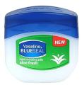1X VASELINE BLUESEAL PETROLEUM JELLY SOUTH AFRICA ALOE FRESH 100 ML PACK OF 1. 