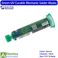 MECHANIC Green UV Curing Mask Green Printed Circuits BGA Soldering Paste Cream UV Curable Adhesive UV Mask by Electrica. 
